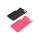 Networx Rubber Case 2 for 1 - 2 Schutzh&uuml;llen Case  f&uuml;r iPhone 6/6s schwarz/pink