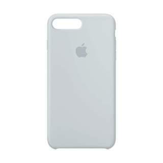 Apple Silikon Case iPhone 7 Plus Backcover Schutzh&uuml;lle Handyh&uuml;lle nebelblau