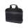 Networx Raven Briefcase Aktentasche MacBook Canvas Leder schwarz