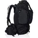 Mil-Tec Rucksack 55 L Commando Backpack Outdoor Rucksack schwarz