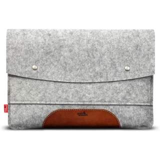 Pack &amp; Smooch H&uuml;lle f&uuml;r MacBook Pro Schutztasche grau