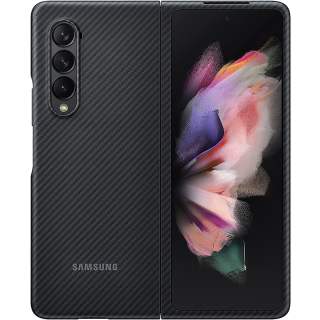Samsung Schutzh&uuml;lle Aramid Cover f&uuml;r Galaxy Z Fold 3 schwarz
